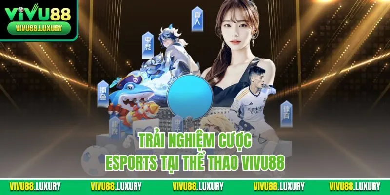 Trải nghiệm cược Esports tại thể thao Vivu88